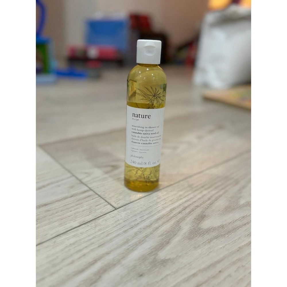 Philosophy Nature in a Jar Nourishing In-Shower Oil Hemp Sativa Seed Oil 8oz